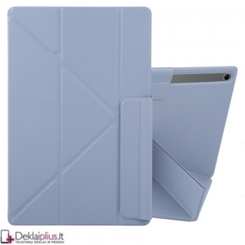 Magnetinis dirbtinės odos atverčiamas dėklas - levandų pilkos (Samsung Galaxy Tab S11) Magnetinis dirbtinės odos atverčiamas dėklas - levandų pilkos (Samsung Galaxy Tab S11)